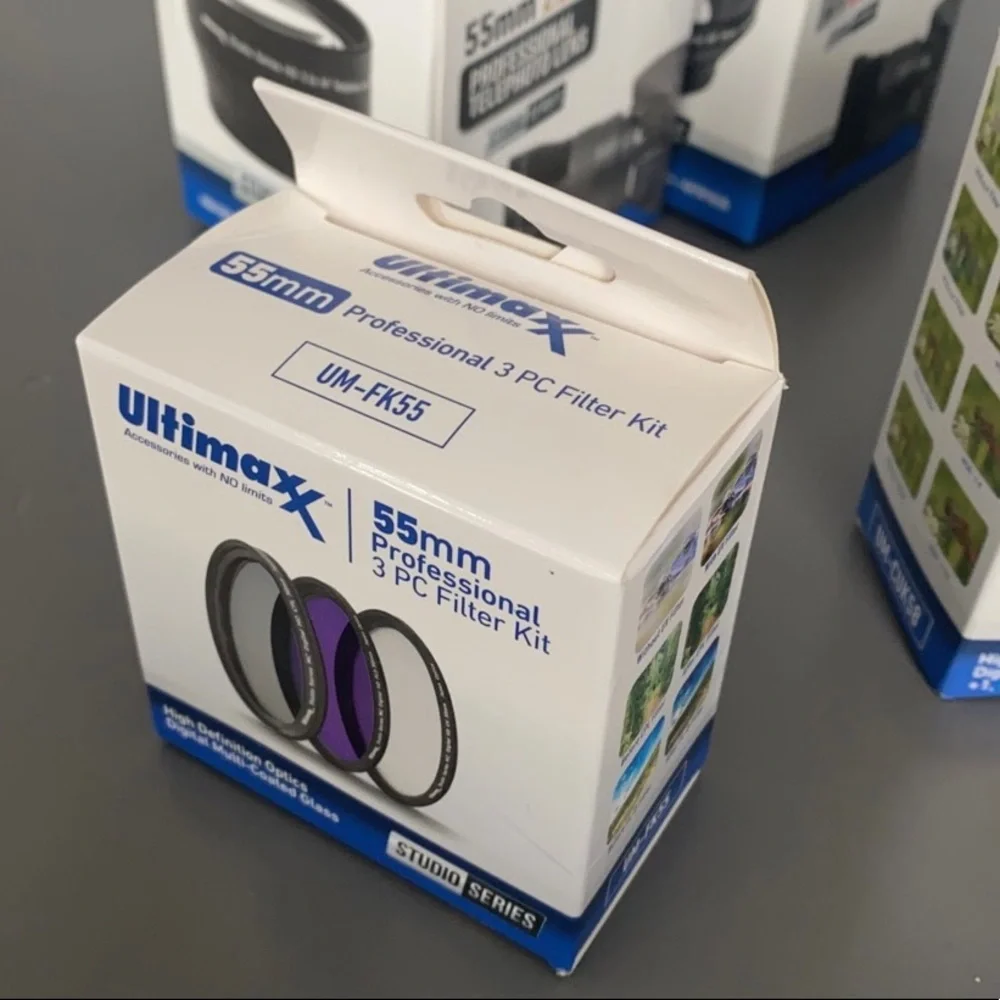 Ultimaxx Professional Camera Accessories Lens & More lot HD